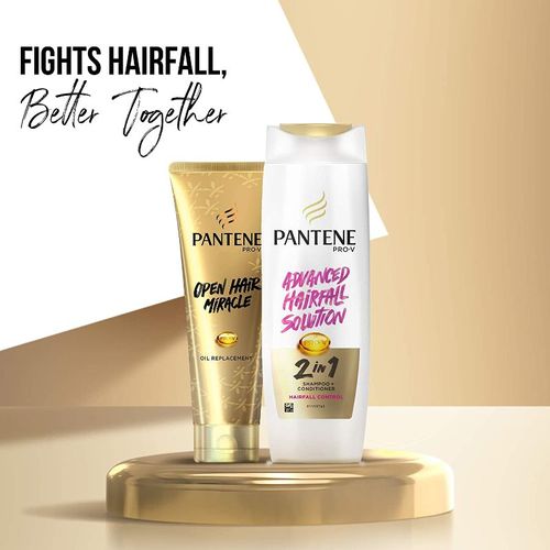 Pantene Anti Hairfall Kit- Hairfall Control 2in1 + Open Hair Miracle: Buy  Pantene Anti Hairfall Kit- Hairfall Control 2in1 + Open Hair Miracle Online  at Best Price in India | Nykaa
