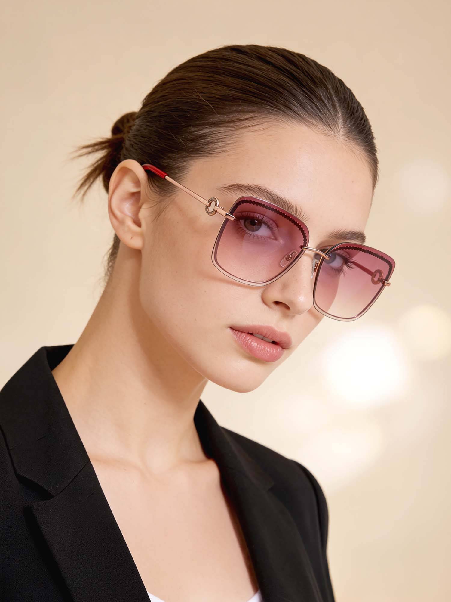 IDEE IDS2868C2SG - UV Protected Gradient Sunglasses for Women (60)