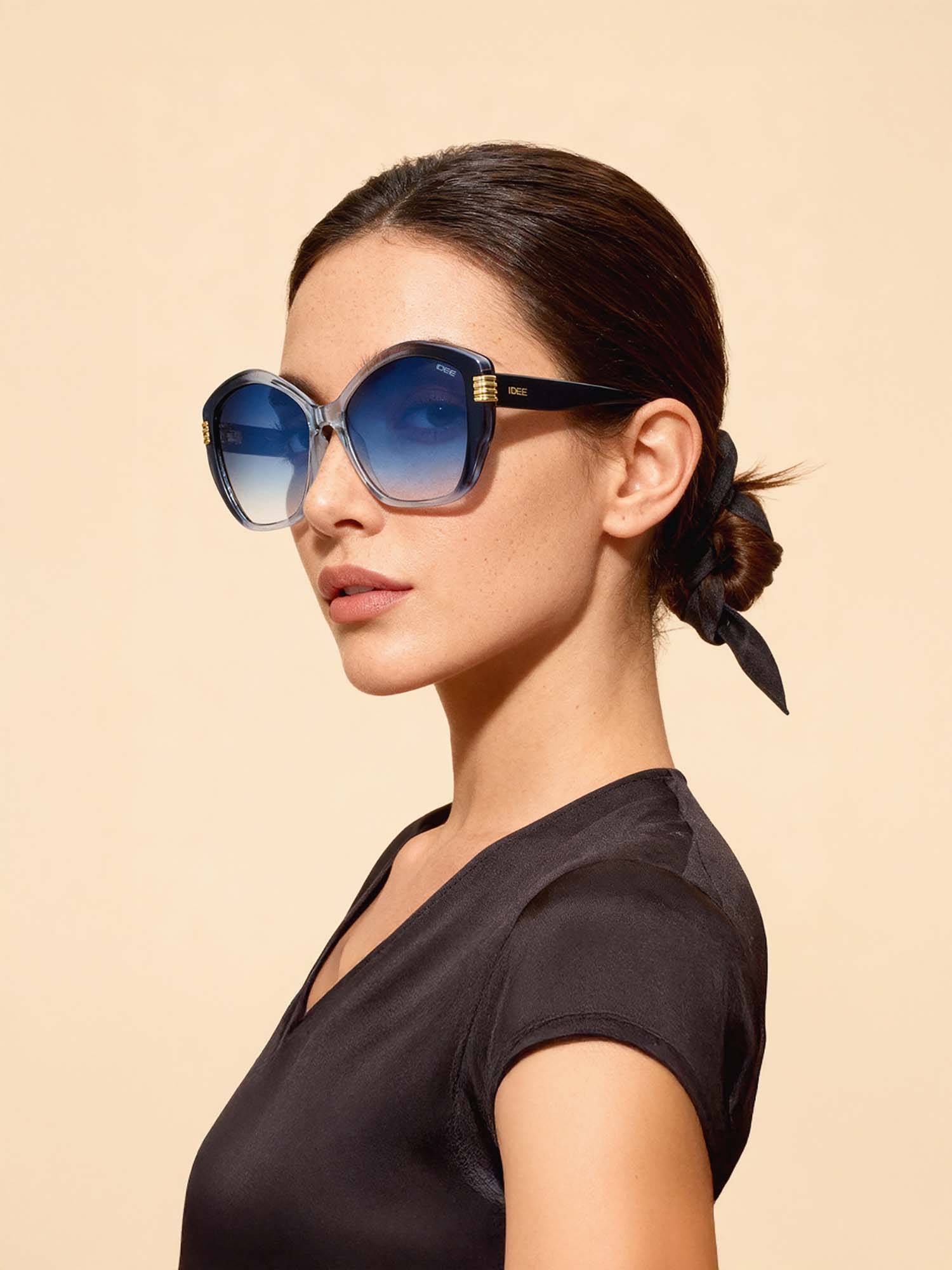 IDEE IDS3027C5SG - UV Protected Gradient Sunglasses for Women (56)
