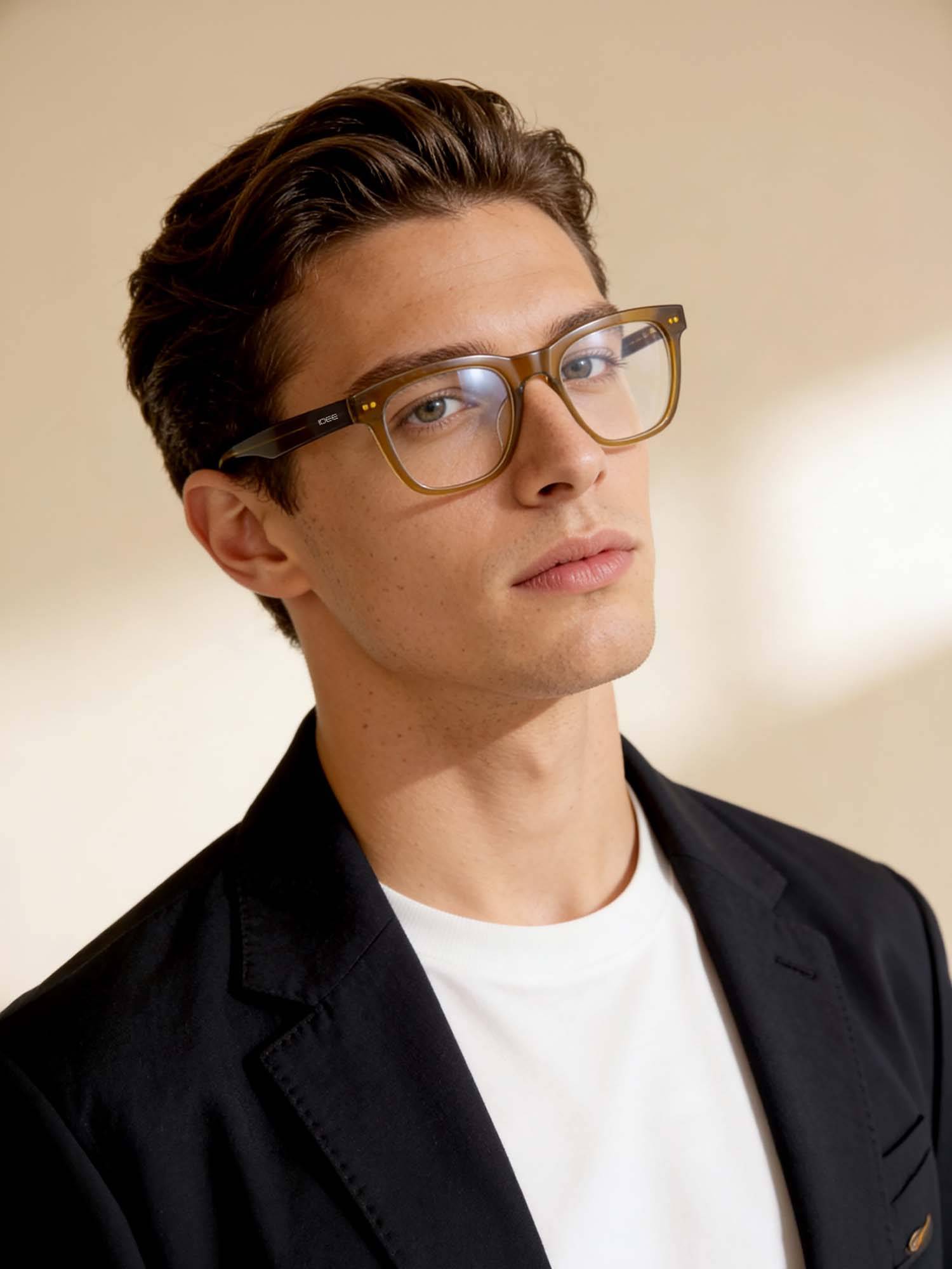 IDEE Green Full Rim Square shaped eyewear for Men (ID2081C5FR) (52)