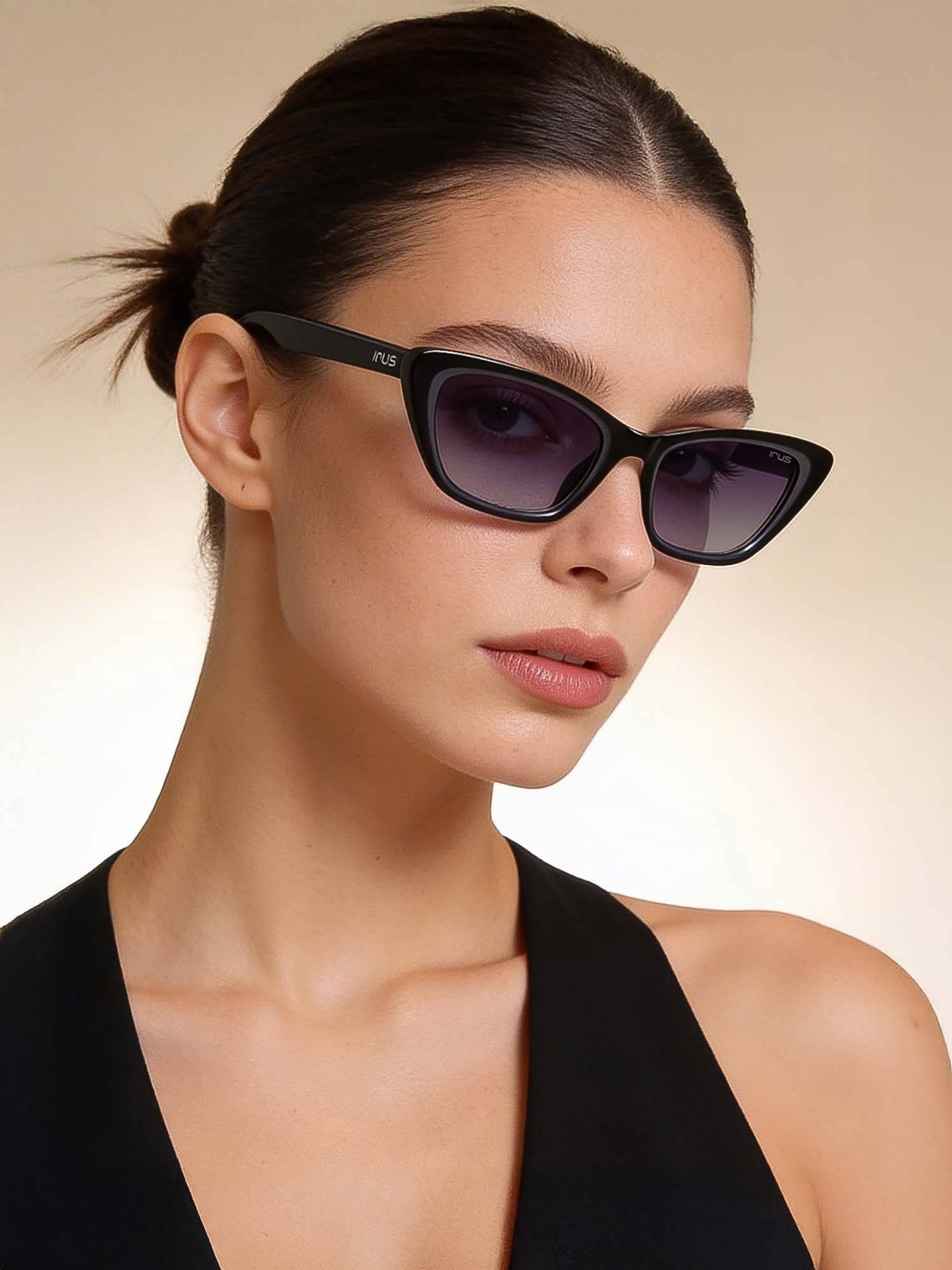 IRUS Women Full UV Protected Grey Lens Sunglasses - IRS1210C1SG