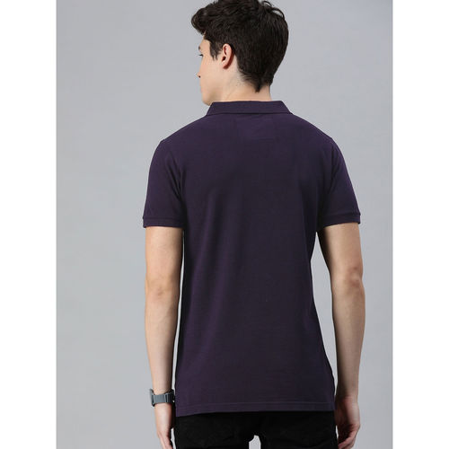 Buy Purple Tshirts for Men by THE BEAR HOUSE Online