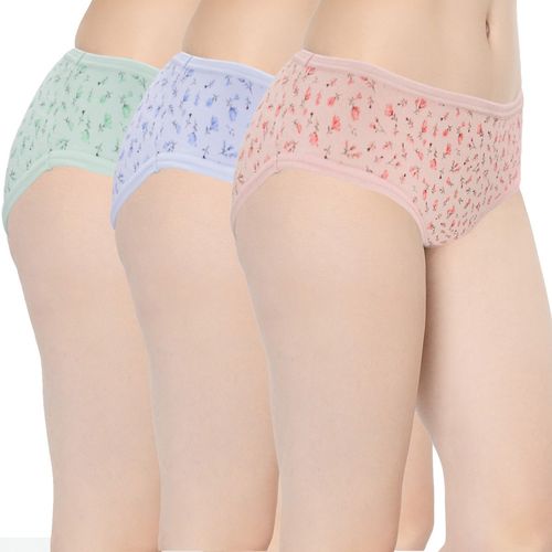 Buy Groversons Paris Beauty Women's Super Combed Cotton Hipster  Panty-Assorted - Multi-Color Online