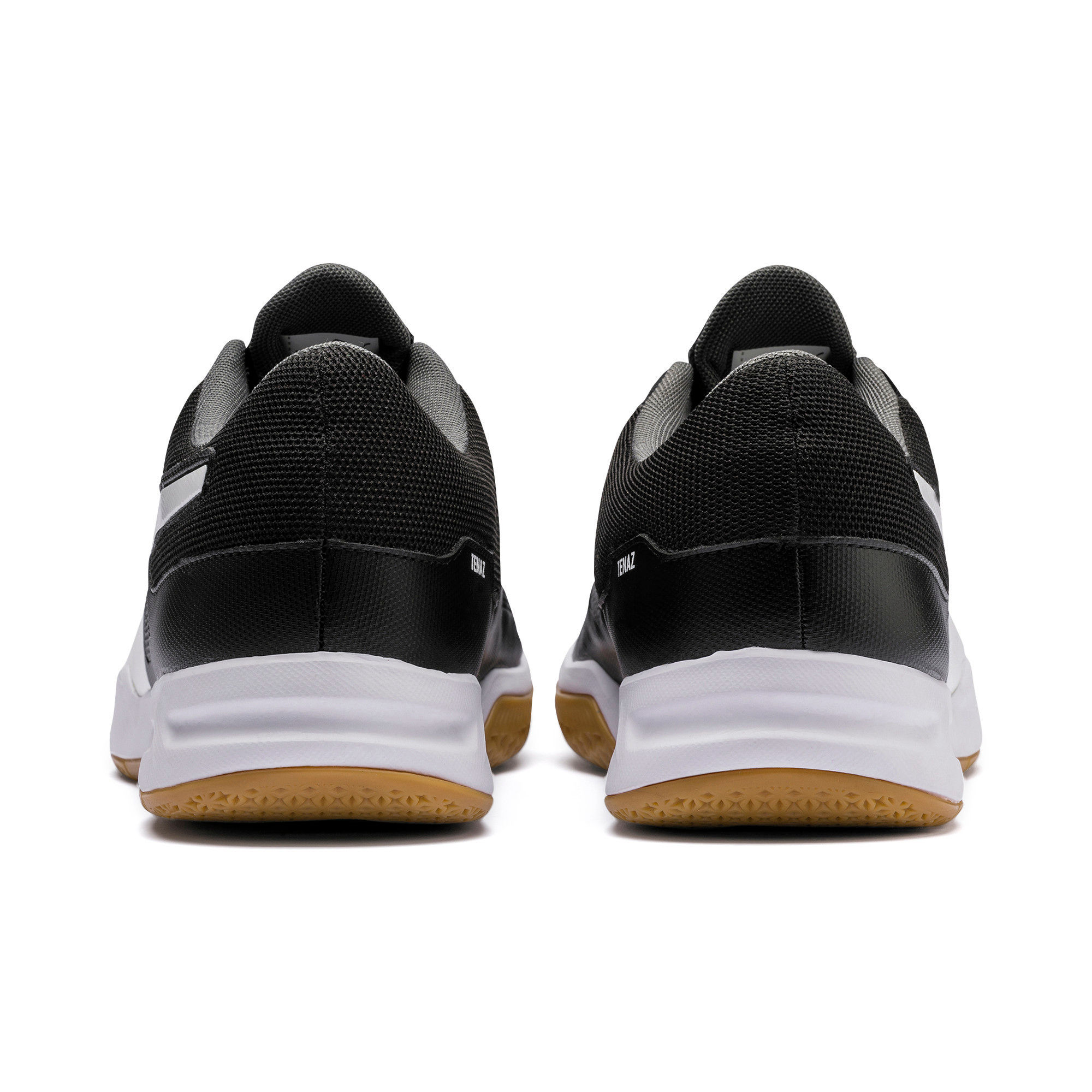 Puma Tenaz Indoor Black Sport Shoes UK 6