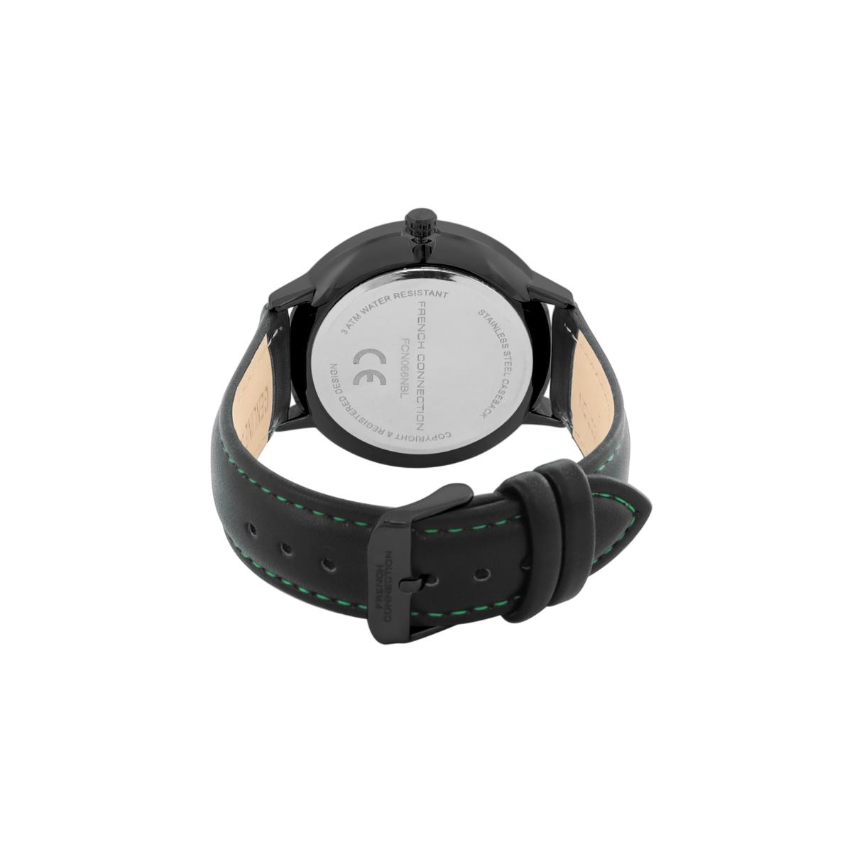 Buy French Connection Men Green Dial Analog Watch FCN066NBL (M) Online