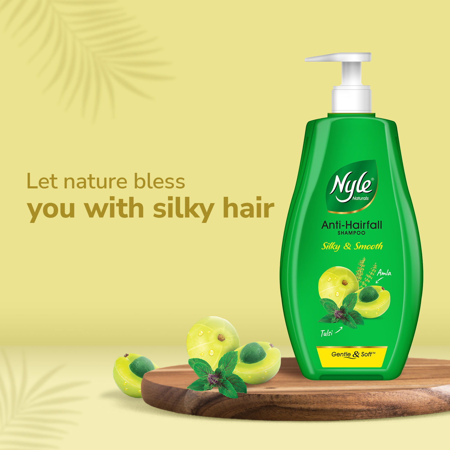 Nyle Naturals Silky & Smooth Anti Hairfall Shampoo Buy Nyle Naturals