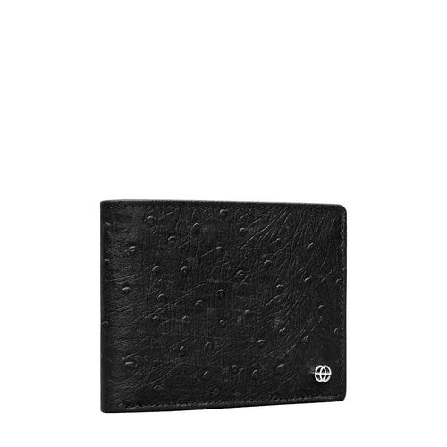 Eske Paris Jorg Wallet For Men RFID 6 Card Holders, Black Ostrich (Black) At Nykaa, Best Beauty Products Online