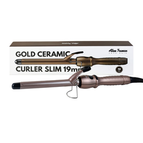 Alan Truman Gold Ceramic Curler - 19mm