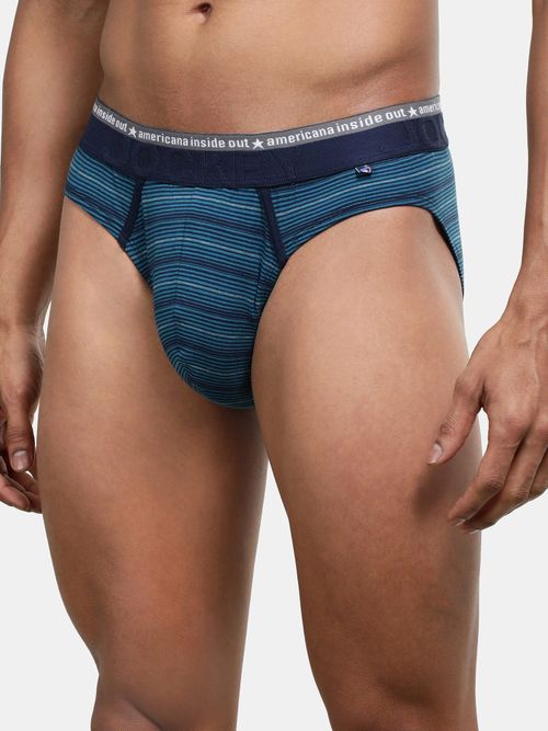 Buy jockey Men's Super Combed Cotton Elastane Stretch Stripe Brief with  Ultrasoft Waistband - Celestial(pack of 1) Online at Best Prices in India -  JioMart.
