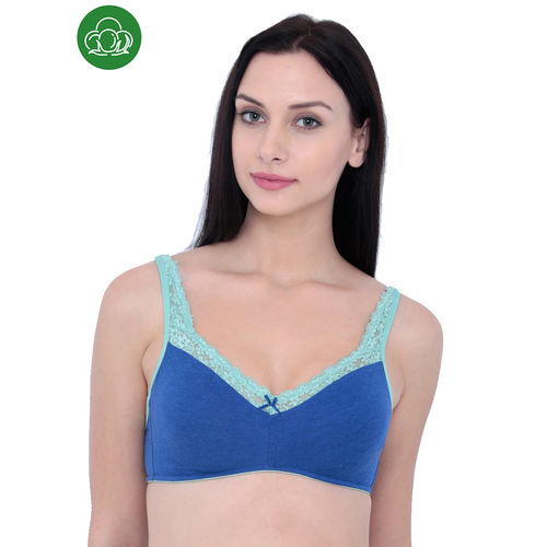 Buy Inner Sense Organic Cotton Antimicrobal Padded T-Shirt Bra -Pack Of 3  -Black Online