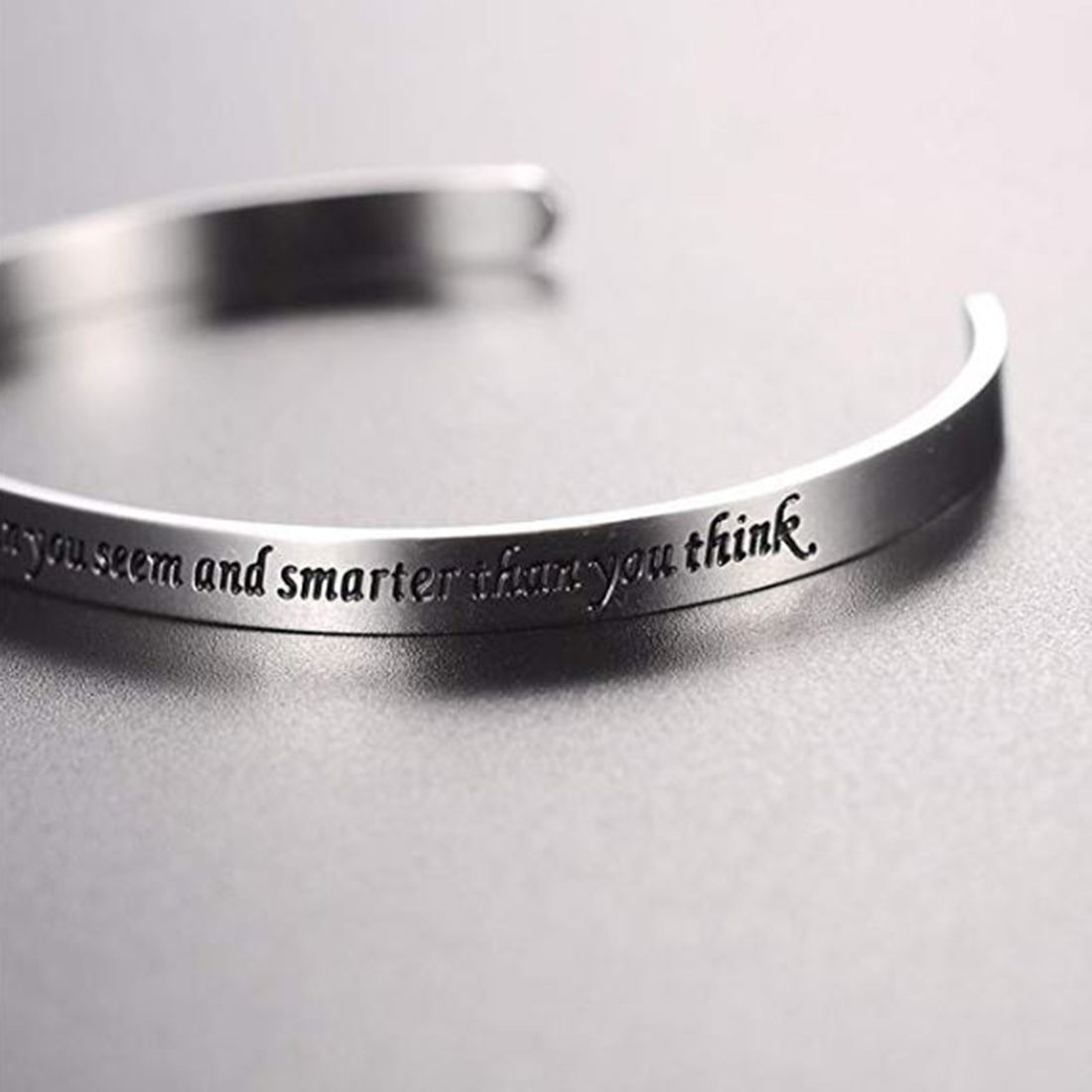 Buy Inspirational Bracelets She Believed she Could so she did She Turned  her cants into cans and her Dreams into Plans Best Friend Encouragement  Gifts Bracelets Online at desertcartINDIA