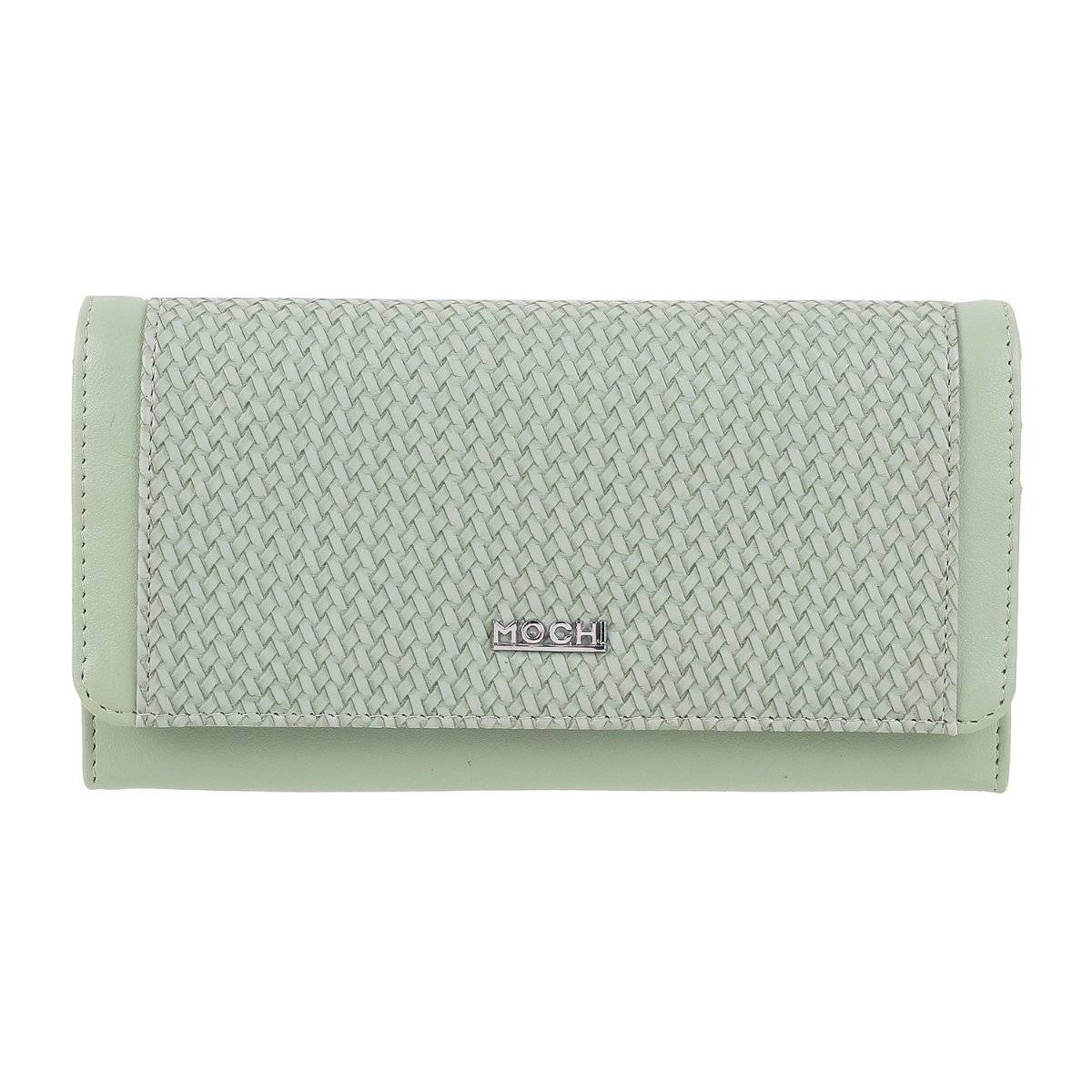 Metro Women Synthetic Green Bifold (S)