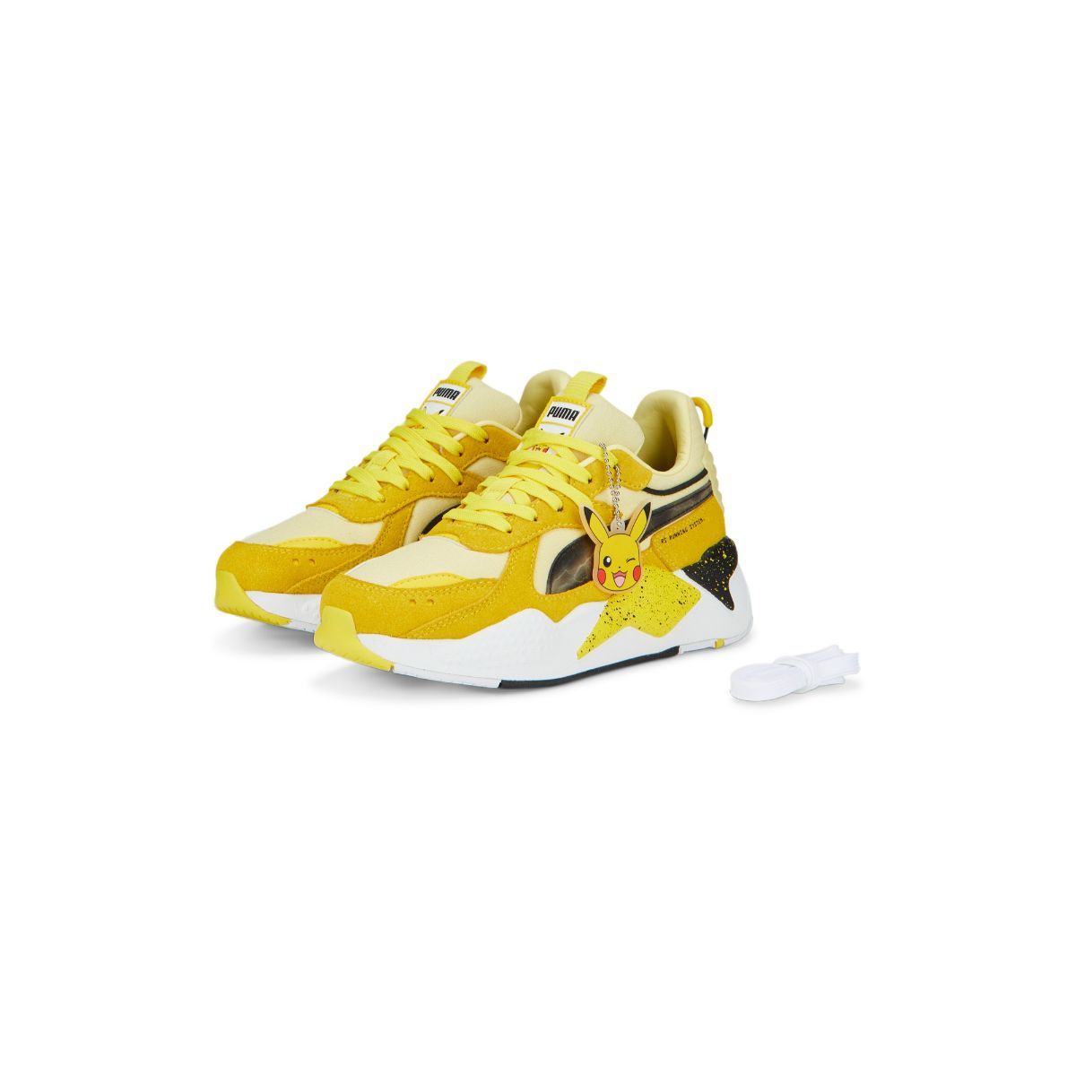 Puma RS-X Pikachu Jr Kids Yellow Casual Shoes (UK 3)