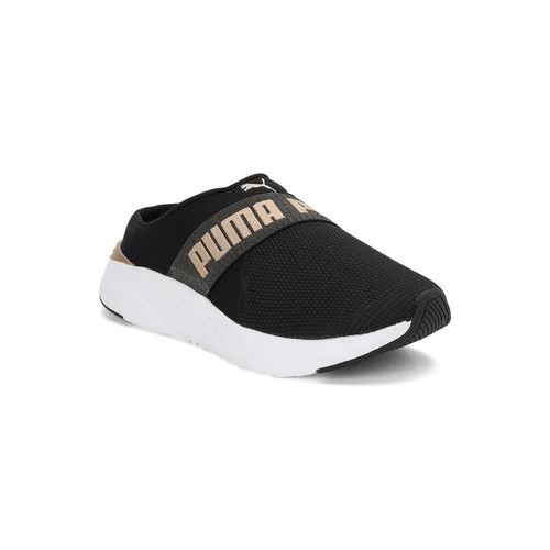 Puma Softride Ruby Mule Women Black Running Shoes (UK 3)