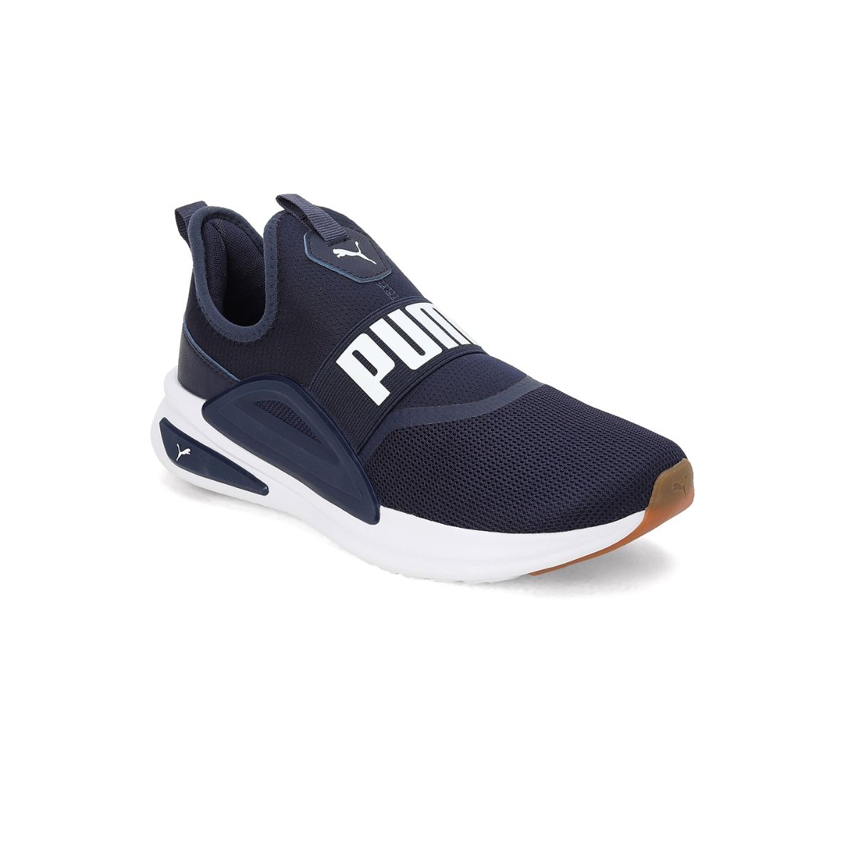 Puma Soft ride Enzo Evo Slip-On Unisex Blue Running Shoes (UK 3)