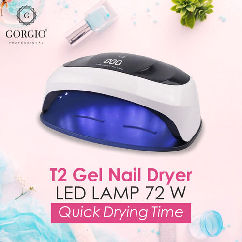 Gorgio Professional T2 Gel Nail Dryer Led Lamp: Buy Gorgio Professional T2  Gel Nail Dryer Led Lamp Online at Best Price in India | Nykaa