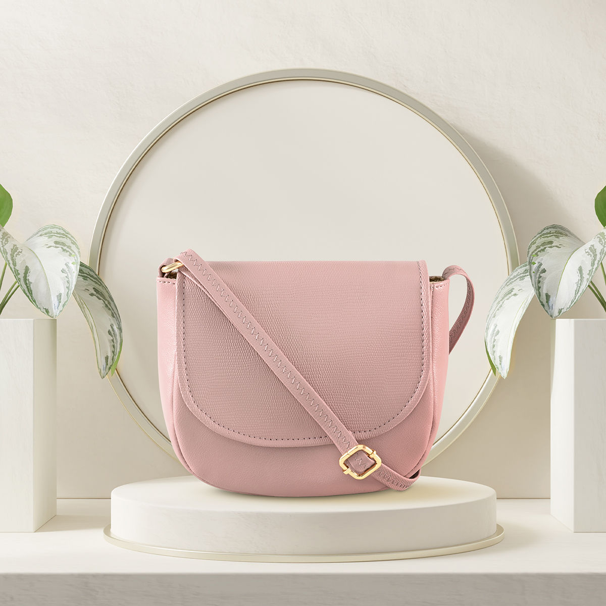 Baby pink outlet sling bag