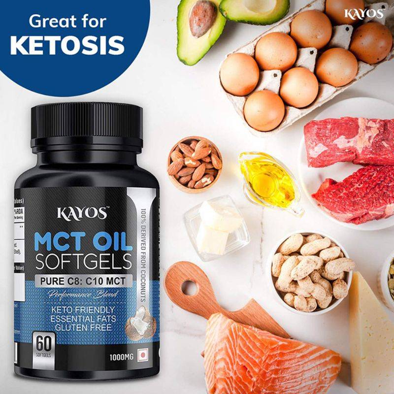 MCT Oil Capsules 3000mg - Skin Care, Weight Loss, Immune Support, Brain Health, Keto Diet