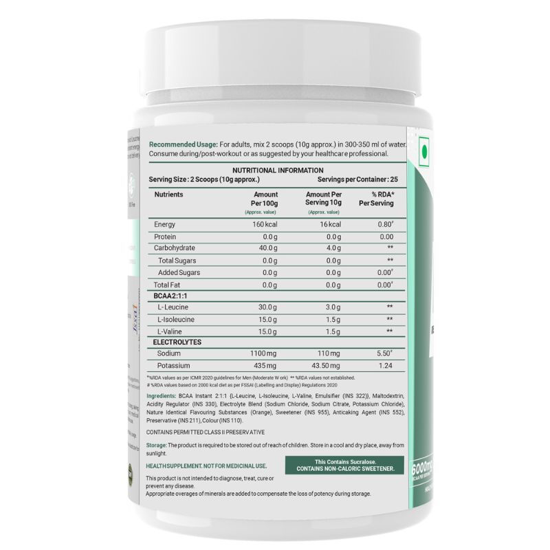 OneLife BCAA 6000mg Orange Buy OneLife BCAA 6000mg Orange Online