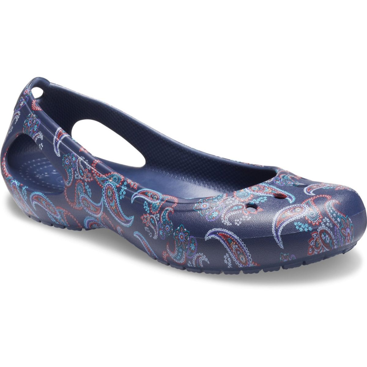 Buy Crocs Kadee Navy Blue Women Flat Online