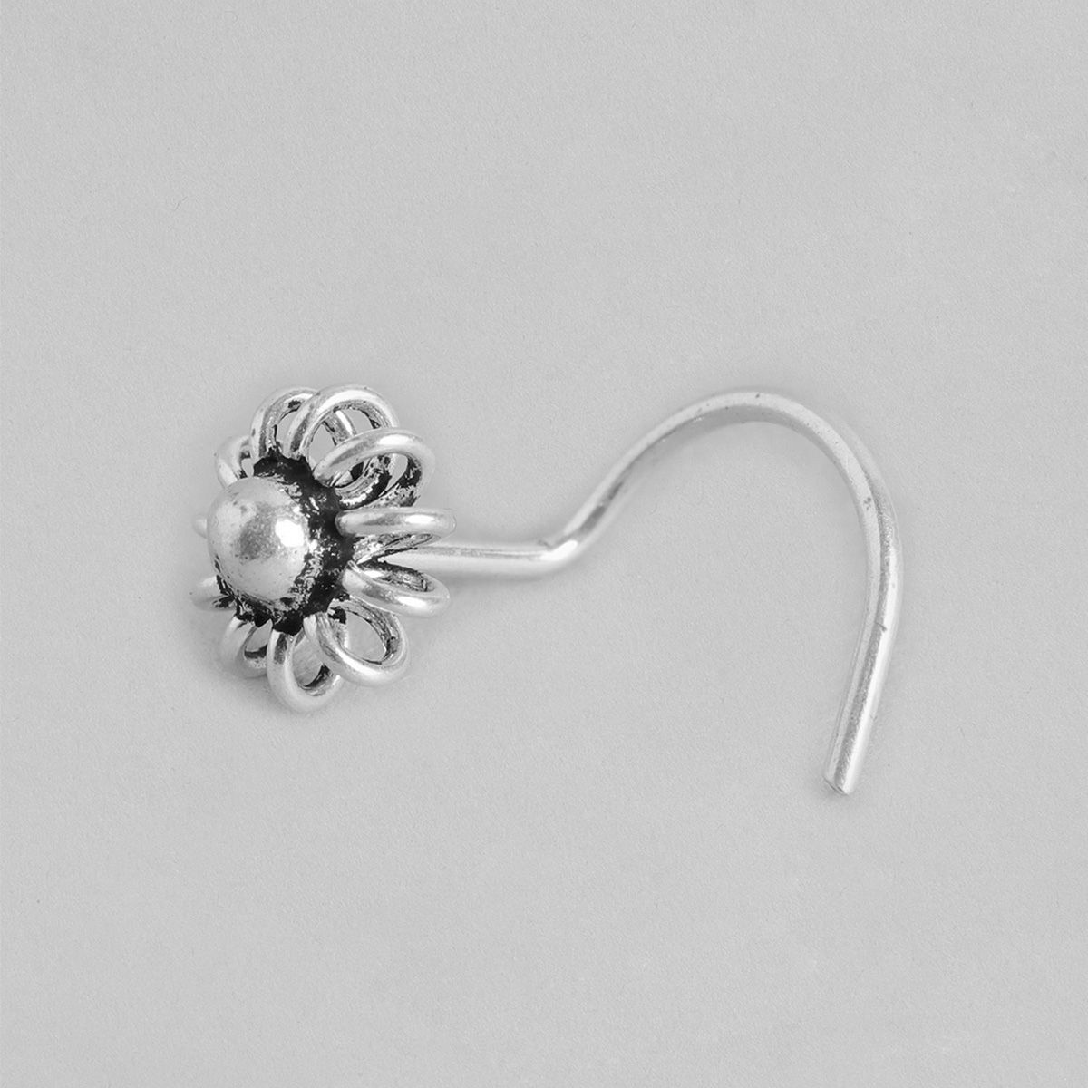 Buy Zavya The Perfect 925 Silver Nose Pin Set Online