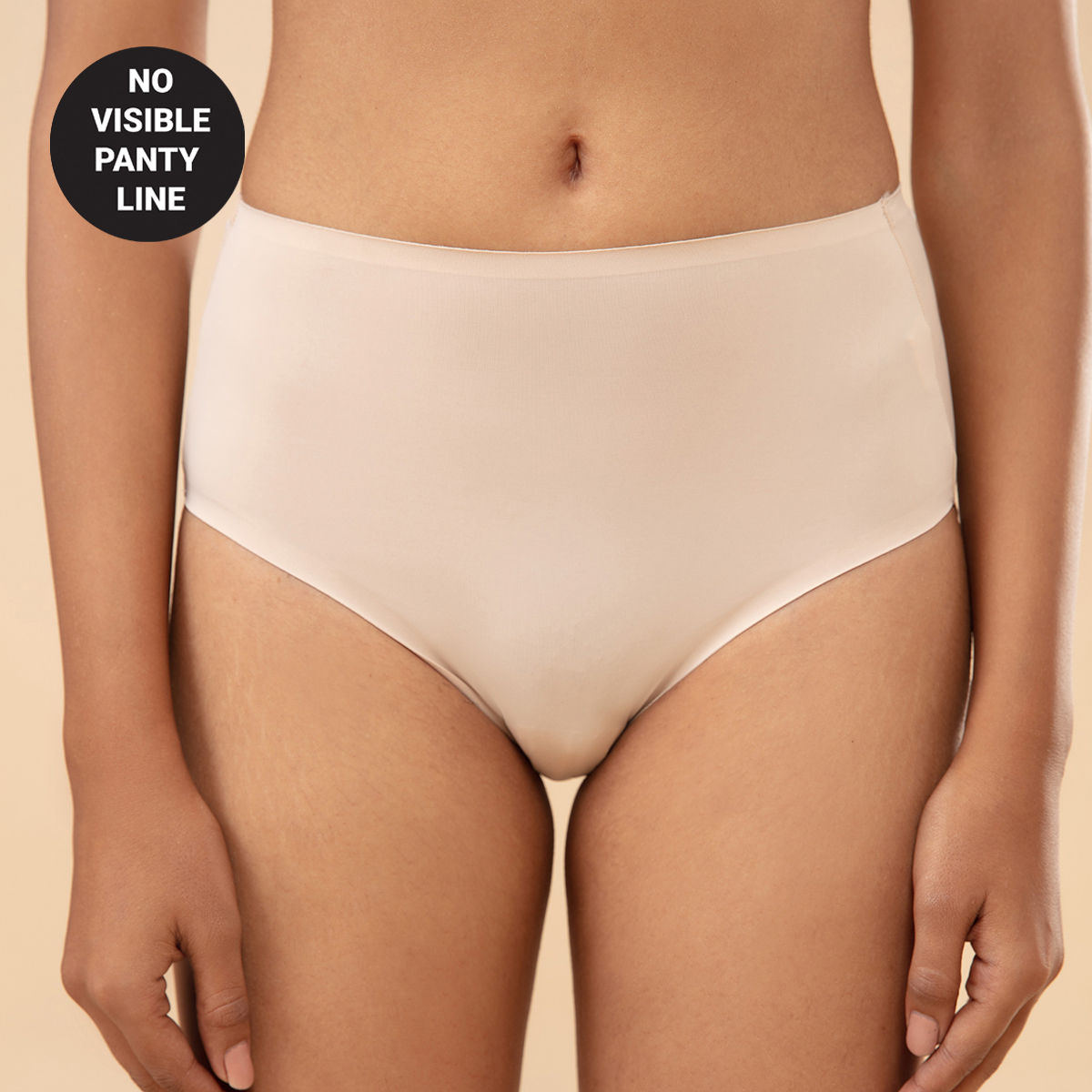 Buy Nykd by Nykaa Bonded No VPL Full brief Panty-NYP210-Nude Online