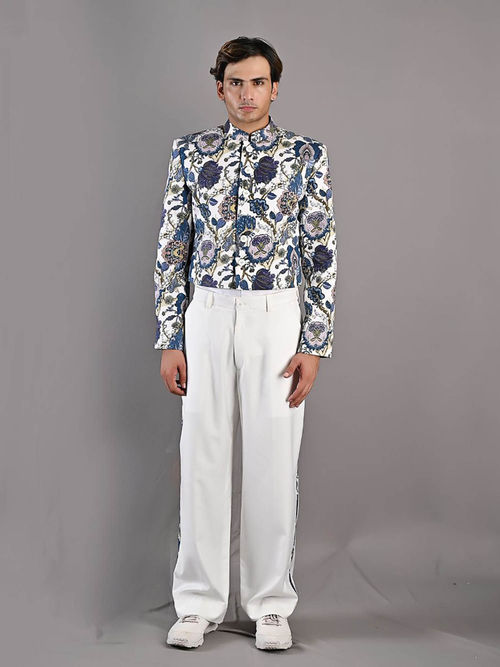 Buy Bohame Dermot Multi Digital Print Short Jacket (Set of 3) Online
