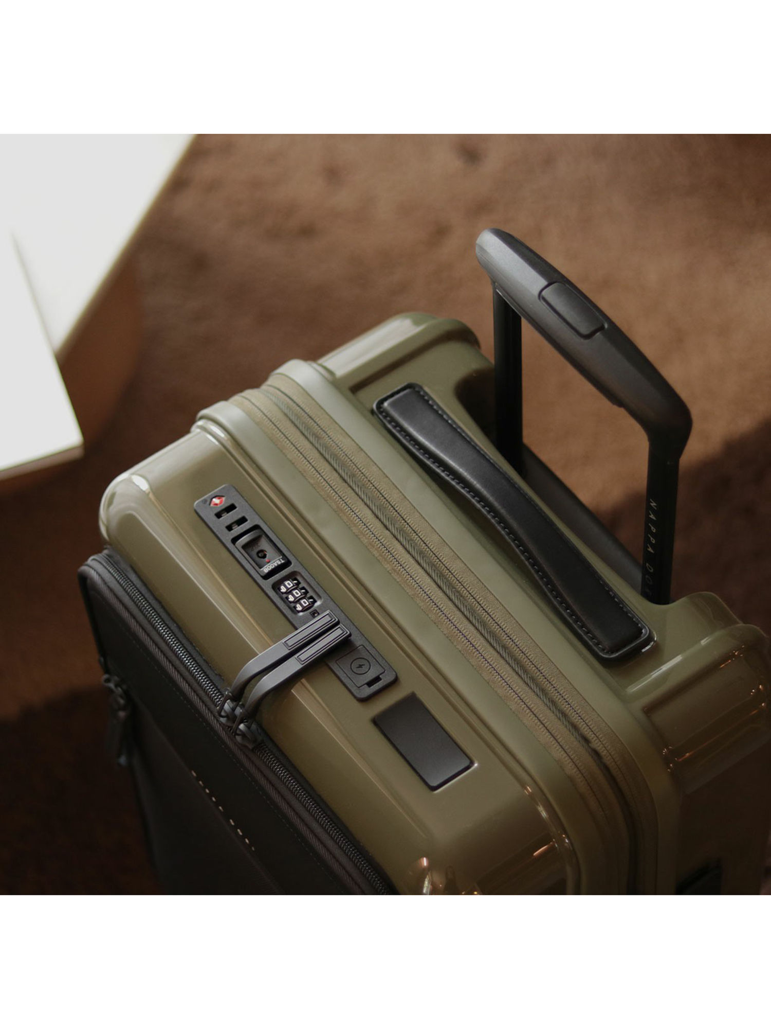 Buy Nappa Dori Green Rover Carry On Luggage Bag Online