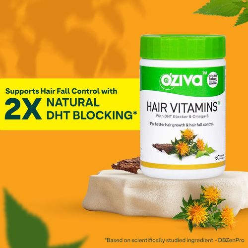 OZiva Hair Vitamins (With DHT Blocker & Omega 3) for better Hair Growth and Hairfall Control: Buy OZiva Hair Vitamins (With DHT Blocker & Omega 3) for better Hair Growth and Hairfall OZiva Hair Vitamins (With DHT Blocker & Omega 3) for better Hair Growth and Hairfall Control: Buy OZiva Hair Vitamins (With DHT Blocker & Omega 3) for better Hair Growth and Hairfall