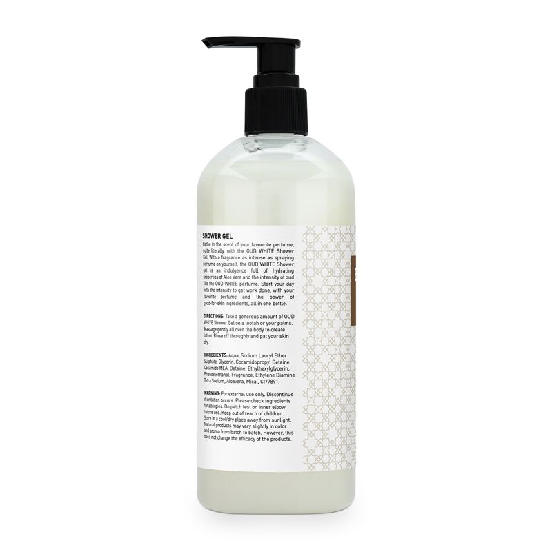 Buy Bella Vita Organic OUD White Shower Gel Online