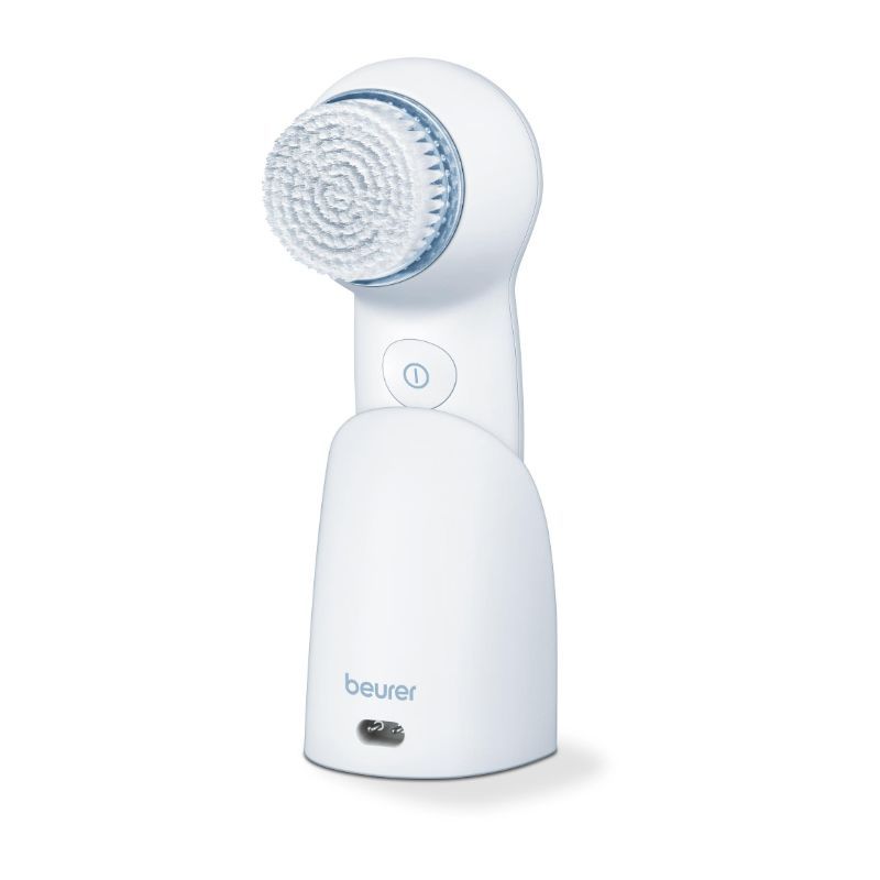 Beurer FC 65 Pureo Deep Clear Facial Brush With 2 Function Levels , Battery-Powered , 3 Years Warranty