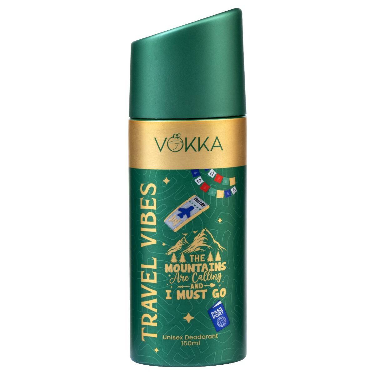 Vokka Travel Vibes Deodorant Body Spray For Men & Women