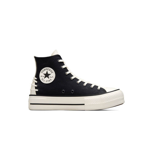 Converse Women Chuck Taylor All Star Lift Platform Crafted Laces High Top  Sneaker (UK 3)
