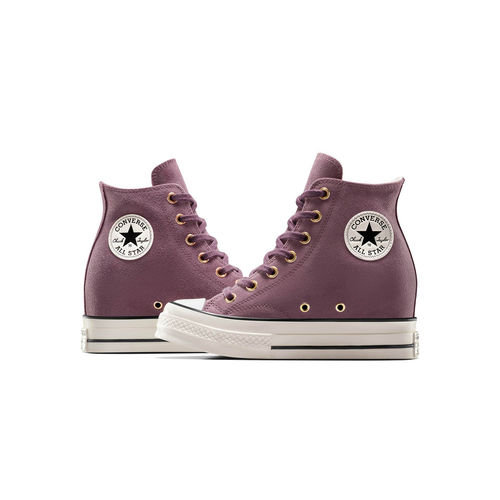 Converse Women Chuck 70 Wedge Platform Suede High Top Sneaker (UK 3)
