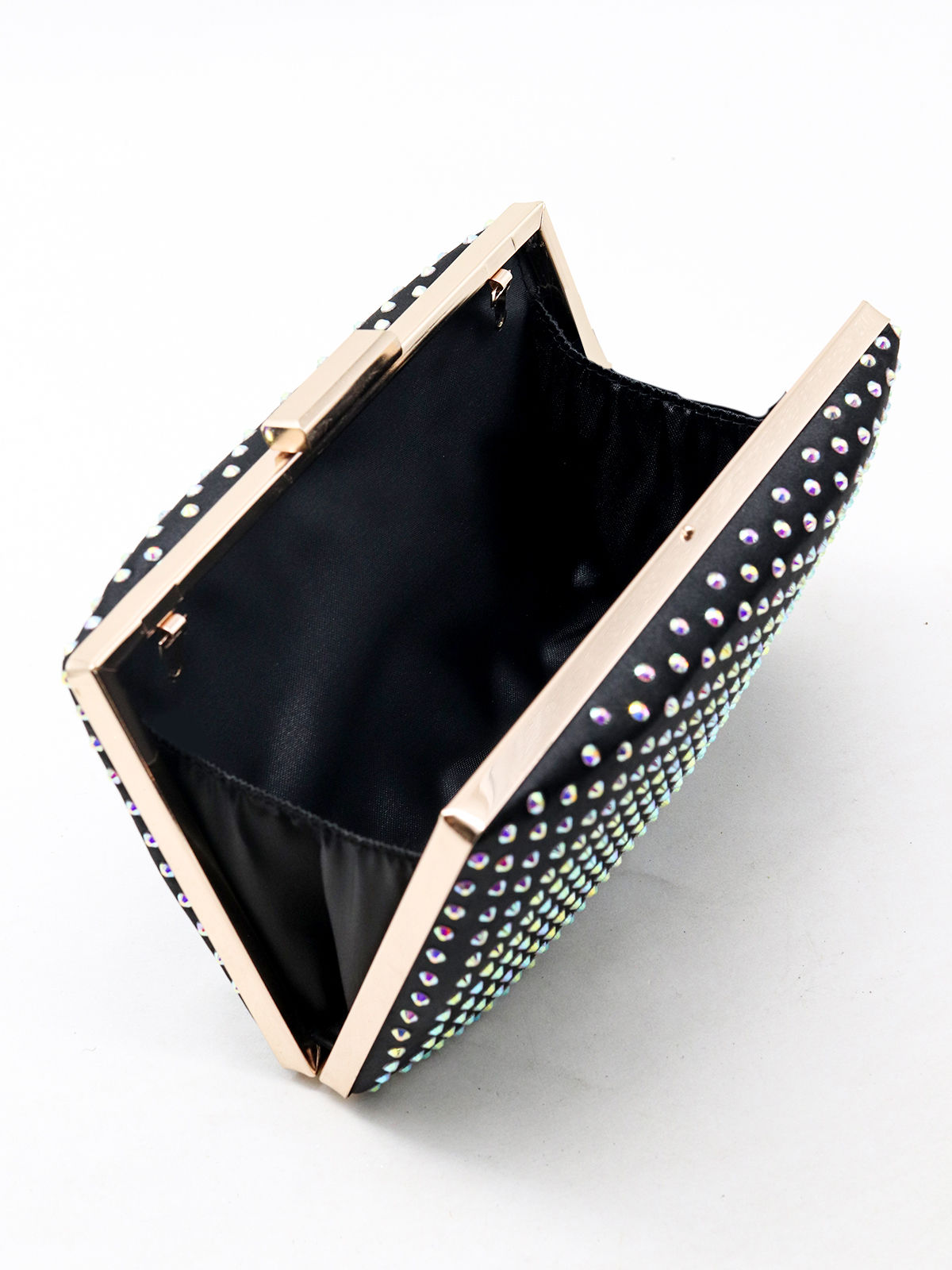 Odette Silver Solid Plain Clutches FRT668 Buy Odette Silver Solid