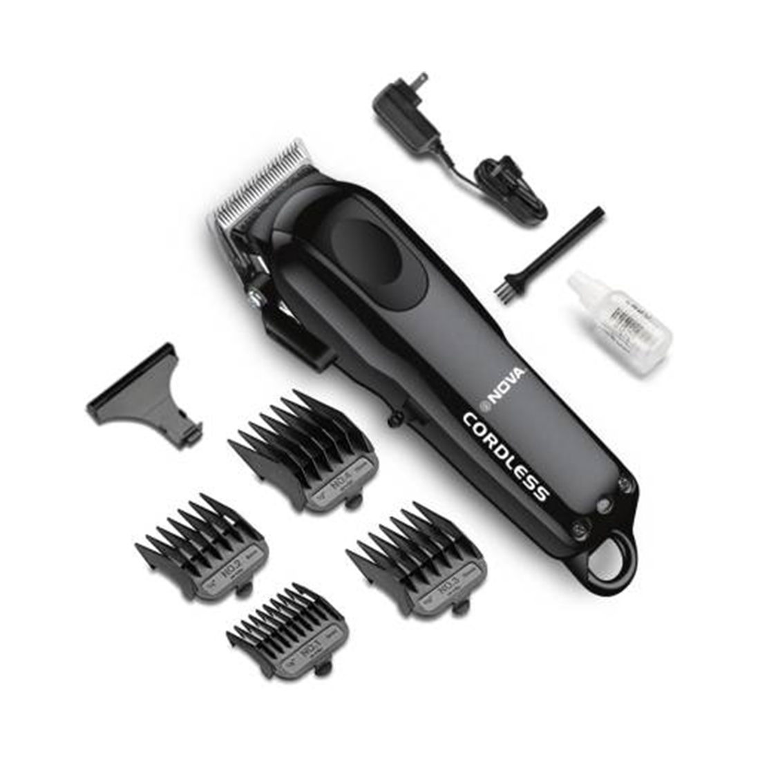 Nova Professional Rechargeable And Cordless NHT 1084 Hair Clipper Runtime: 120 Min Trimmer For Men