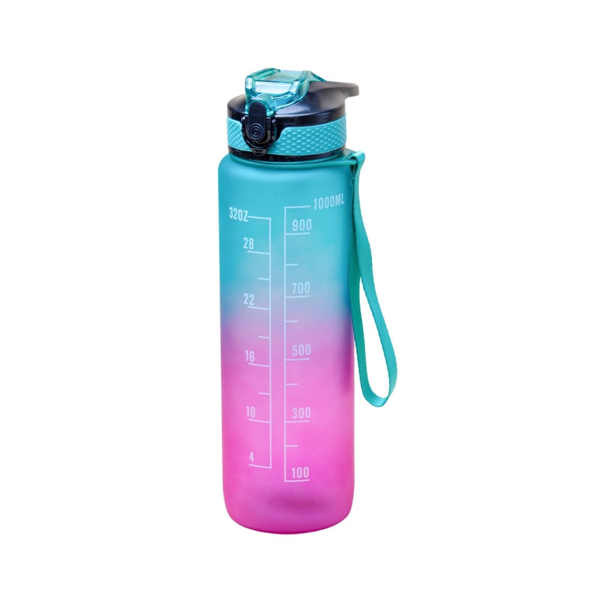 Voncasa Gradiant Prints Plastic Water Bottle - 1000ml: Buy Voncasa ...