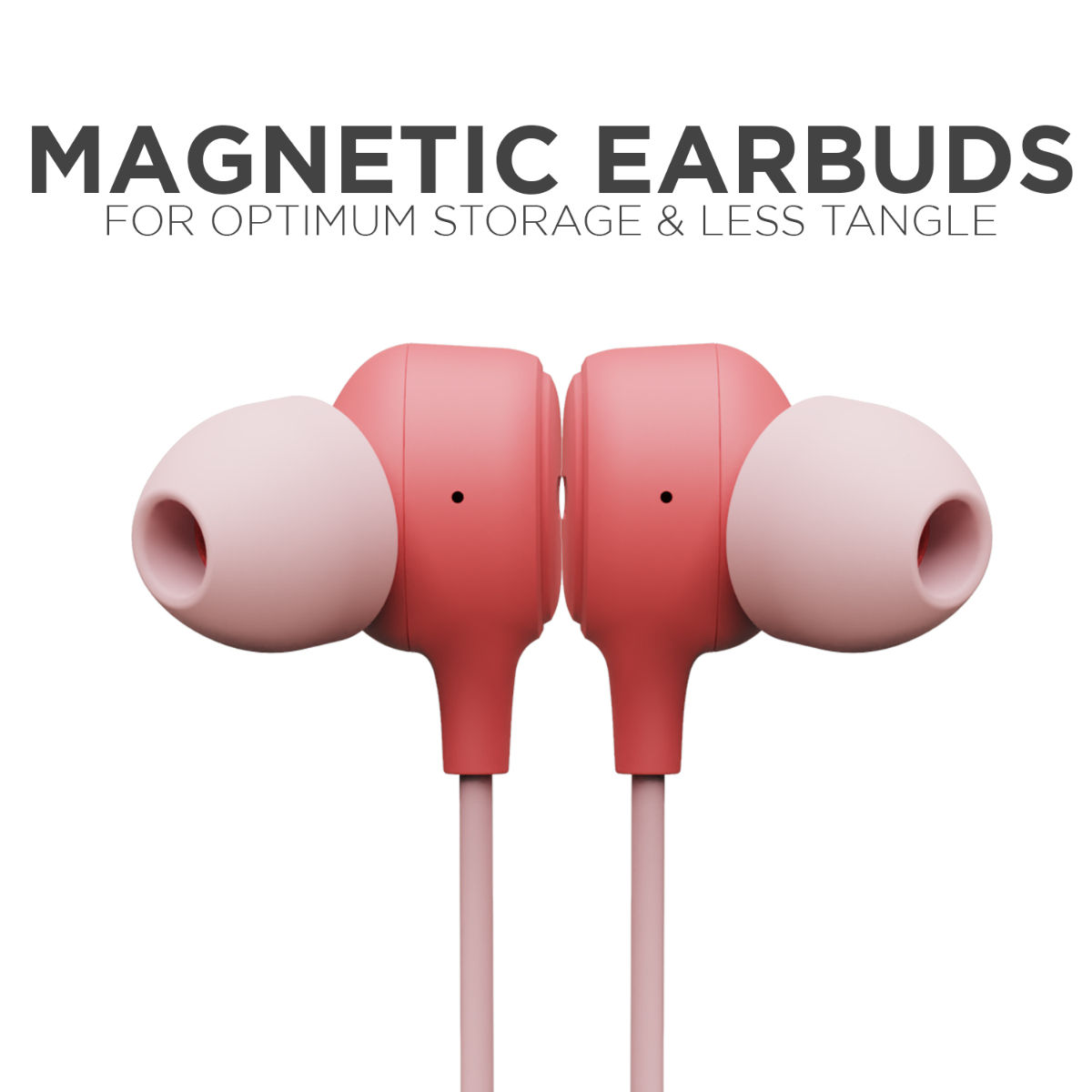 Pink best sale wired earbuds