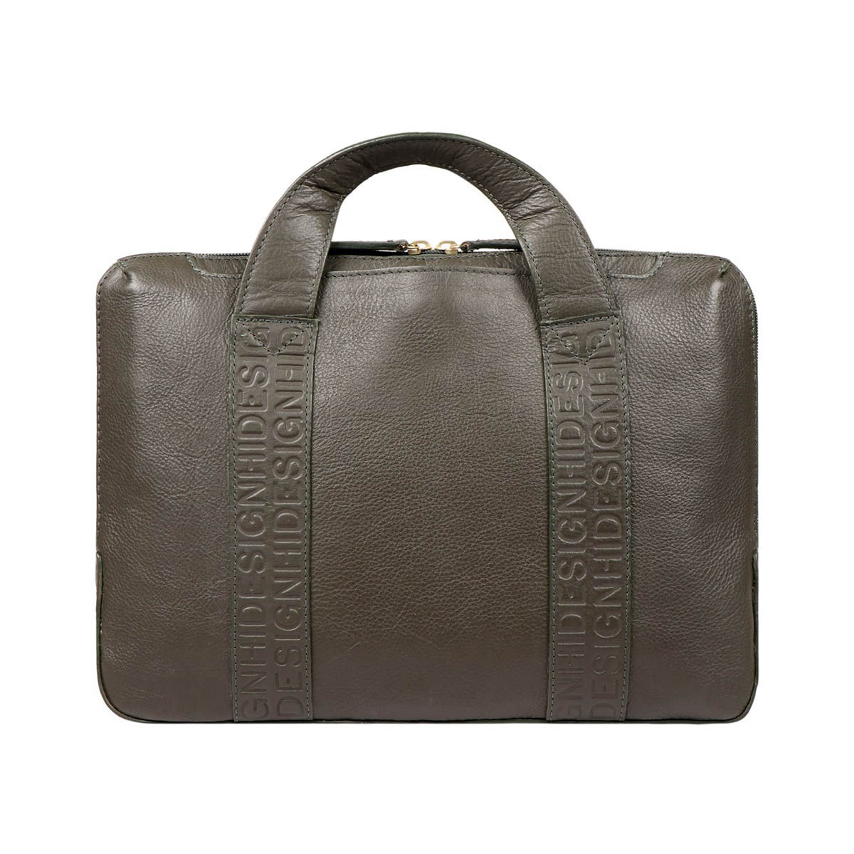 Buy Hidesign Solid Green Women Laptop Bags (M) Online