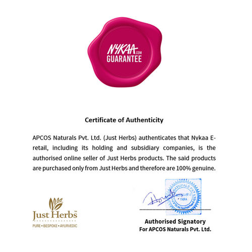 Just Herbs Amla + Shankhpushpi Moisturising Hair Mask Treatment for Damaged  Hair: Buy Just Herbs Amla + Shankhpushpi Moisturising Hair Mask Treatment  for Damaged Hair Online at Best Price in India | Nykaa