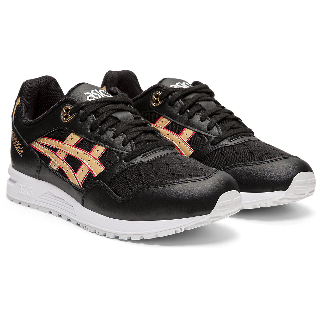 Asics gel on sale saga black