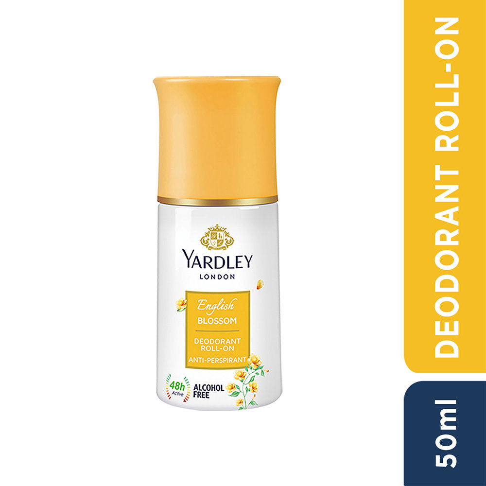 Yardley London English Blossom Deodorant Roll-On Anti-Perspirant