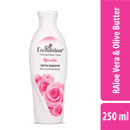 Enchanteur Romantic Satin Smooth Body Lotion for Women