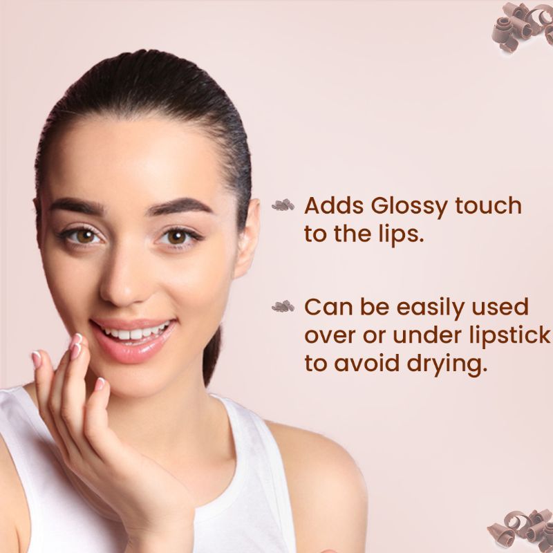 Blue Nectar Chocolate & Vanilla Hydrating Lip Balm with Ghee for Dry