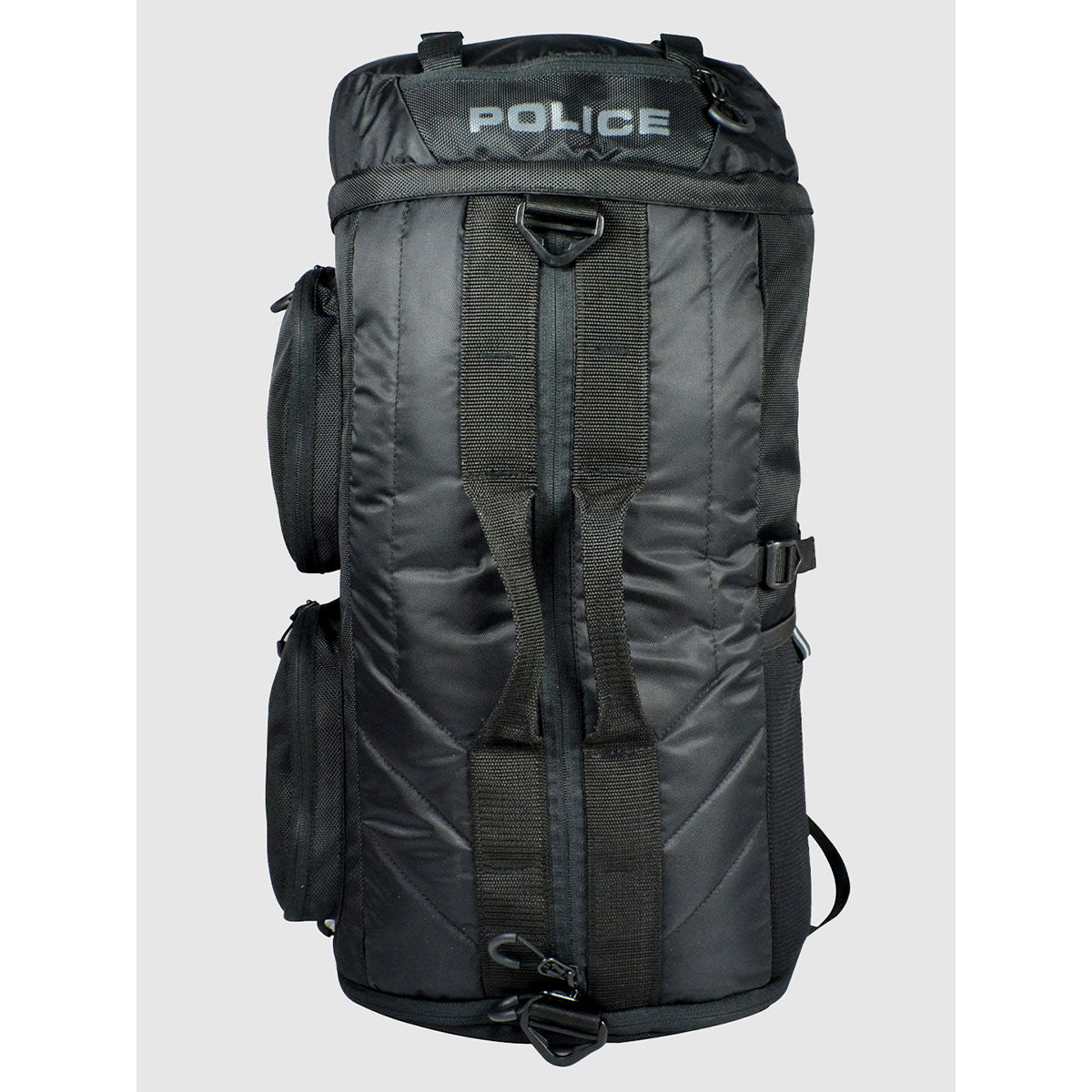 Buy Police Hedge Mens Black Travel Trekking Backpack 35 Ltrs Rucksack