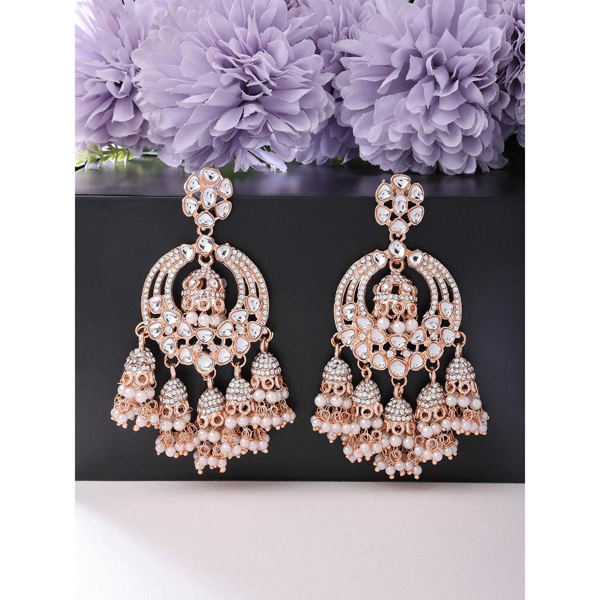 Sterling Silver and Rose Gold Earrings - Troy O'Brien Fine Jewellery