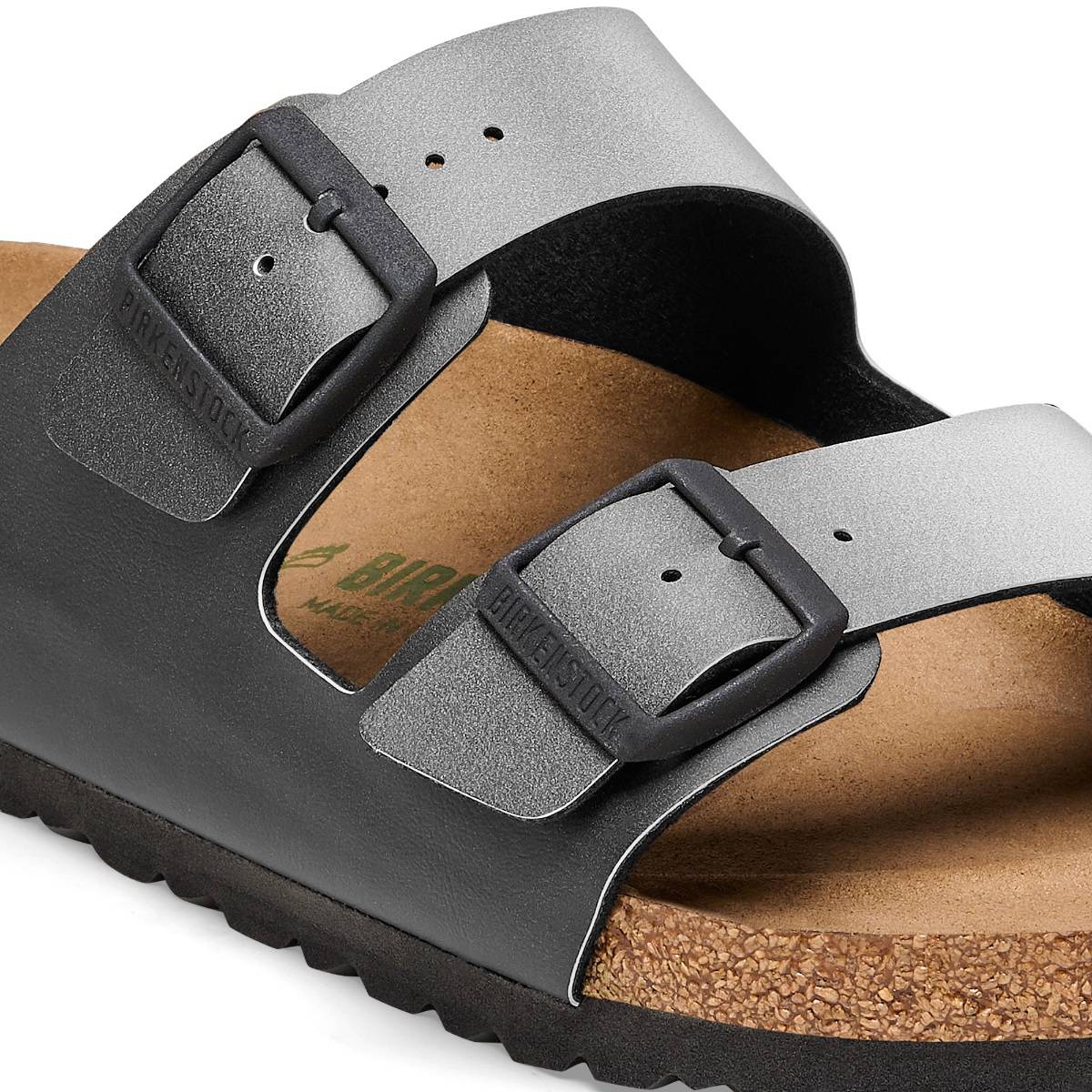 Buy Birkenstock Arizona Black Birko-flor Regular Width Unisex Two