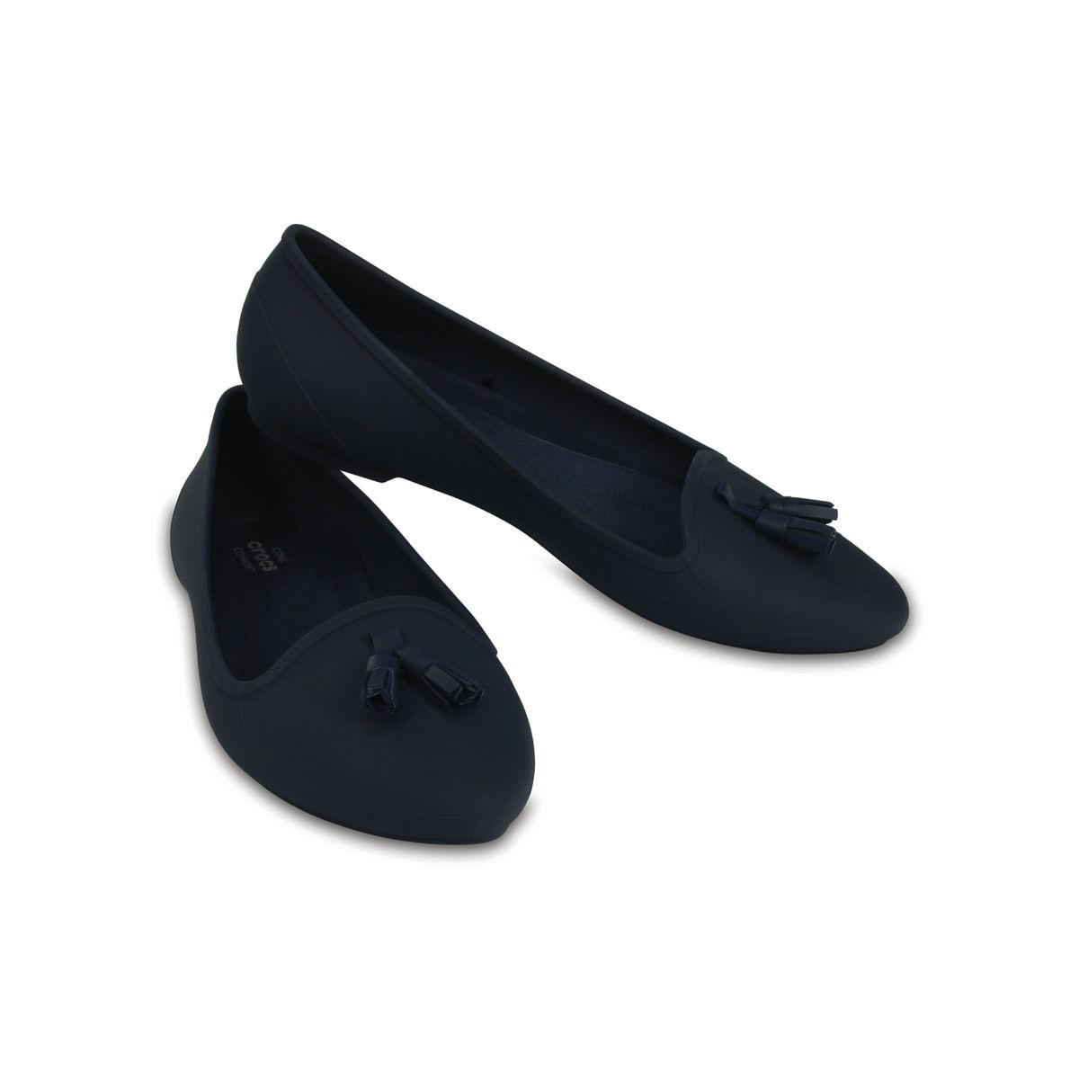 navy blue womens crocs