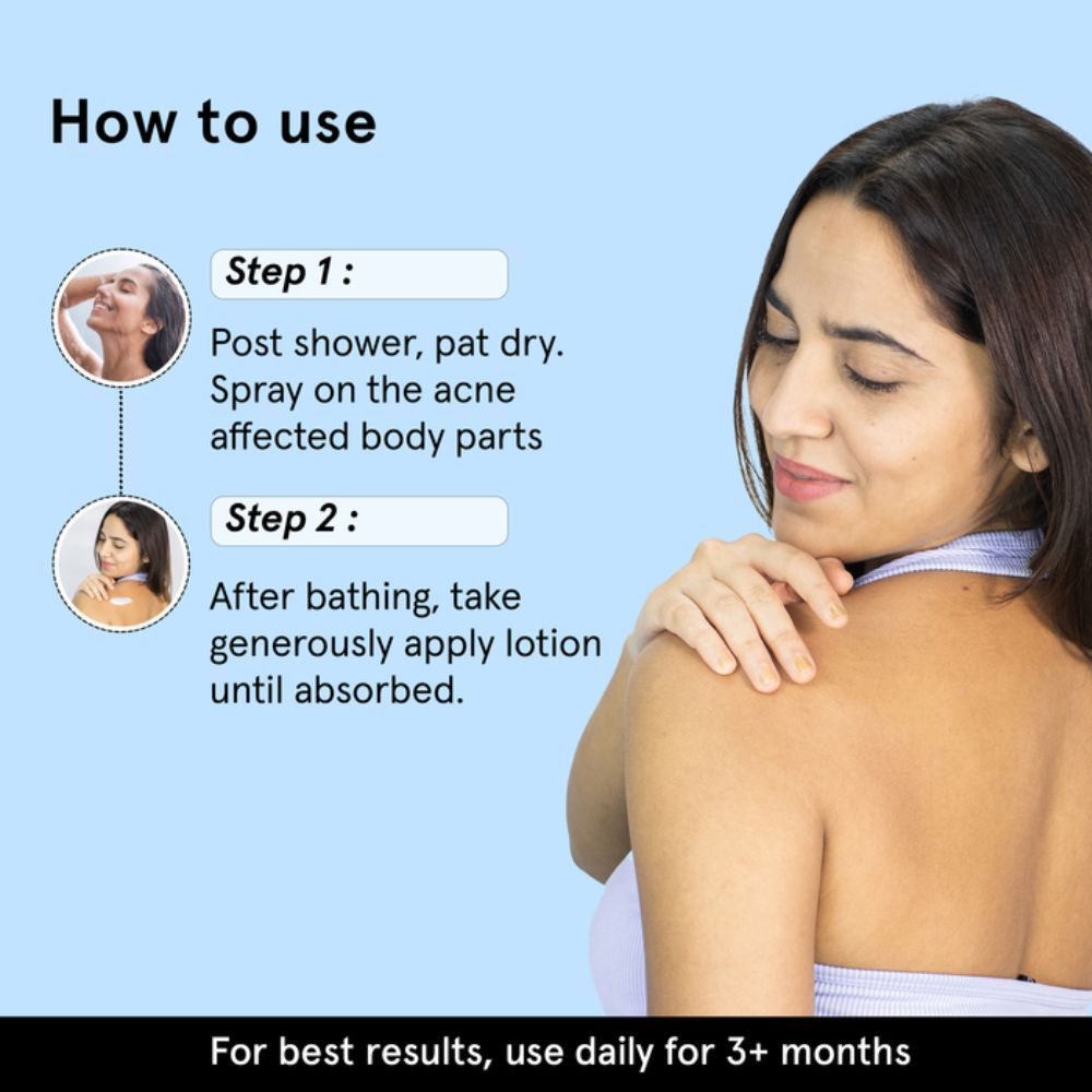 Buy Be Bodywise Body Acne Kit 10 Niacinamide Body Lotion + 3 AHA BHA