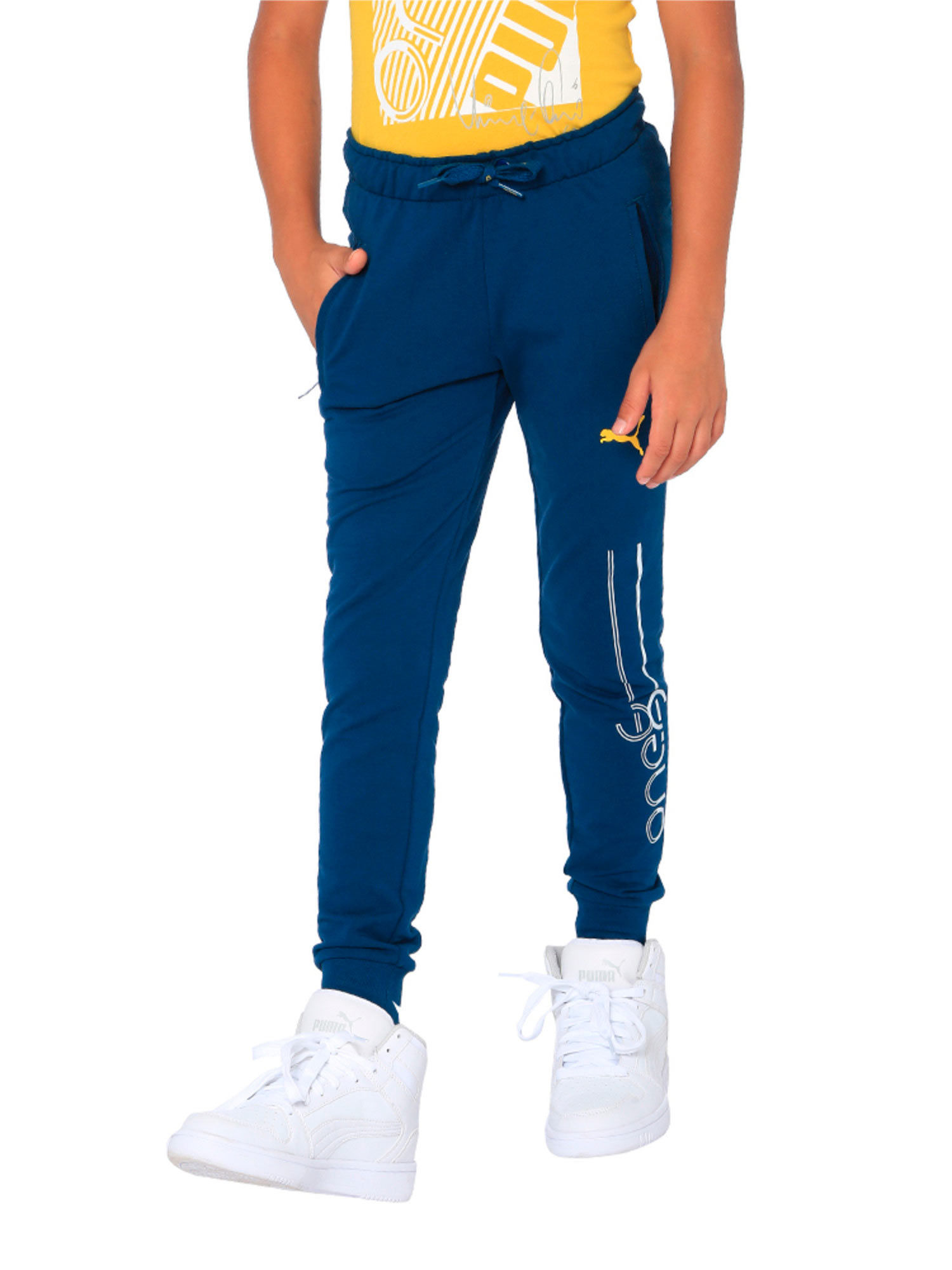 Puma Sweat Pants I Gibraltar - Blue: Buy Puma Vk Sweat Pants I B Gibraltar - Blue Online at Best Price in India | Nykaa